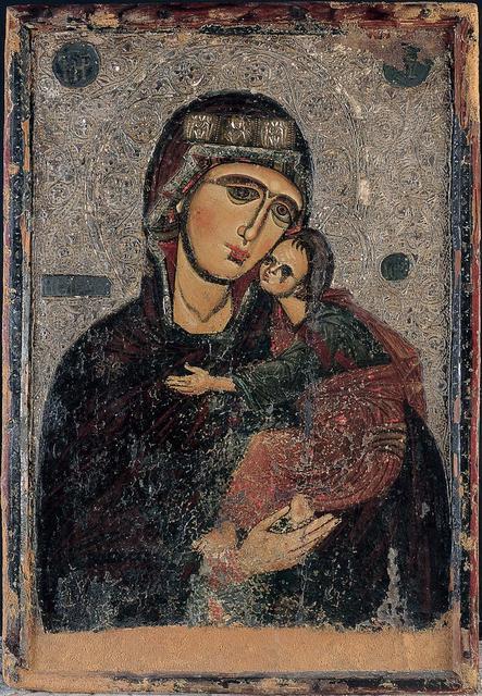 Vierge à l’Enfant. 13e siècle. Fasoula, nouvelle église de l