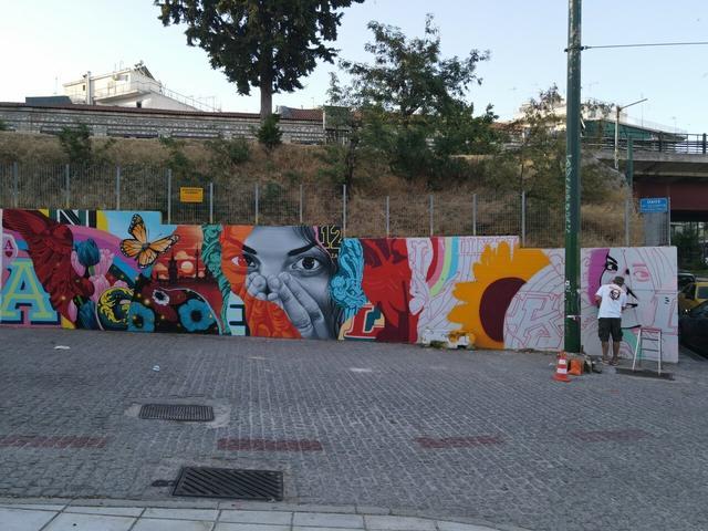 mural for cancer patients - athens 2