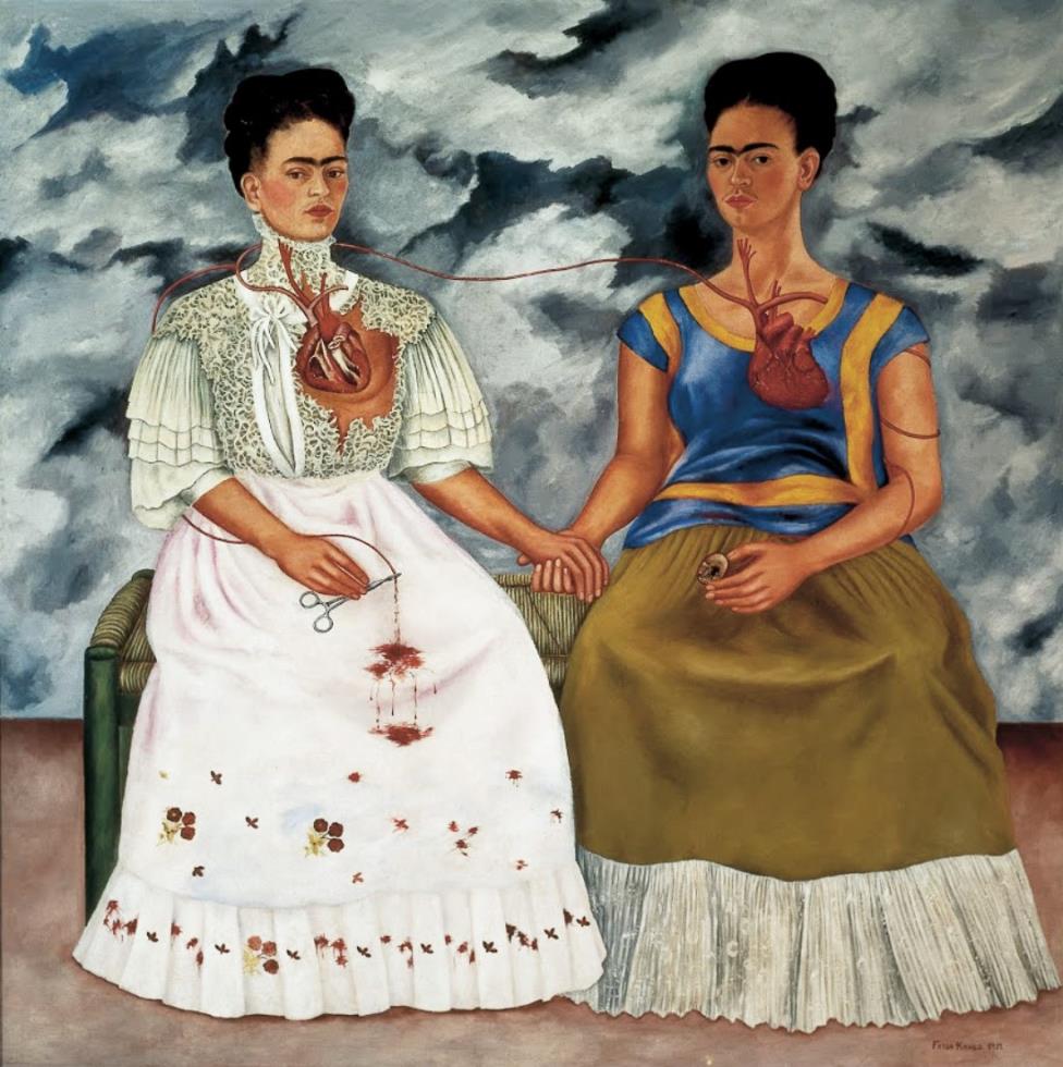 Las dos Fridas, 1939, Museo de Arte Moderno, Μεξικό