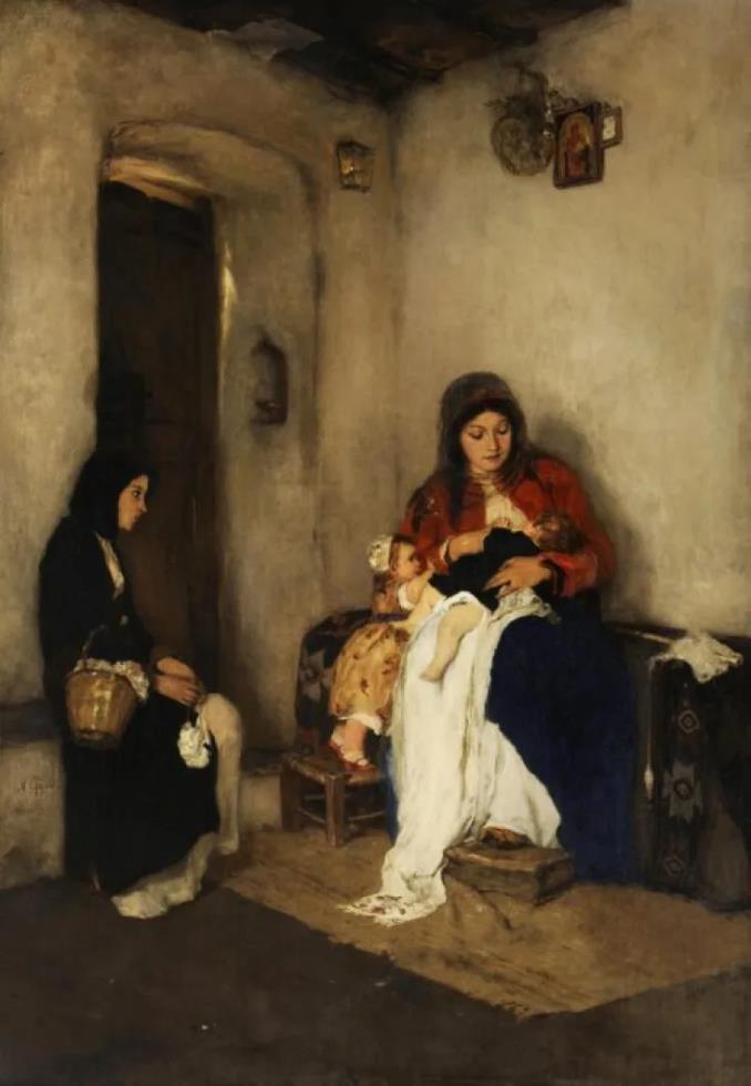 Ψυχομάνα, 1882-1883 © Εθνική Πινακοθήκη Ελλάδος.