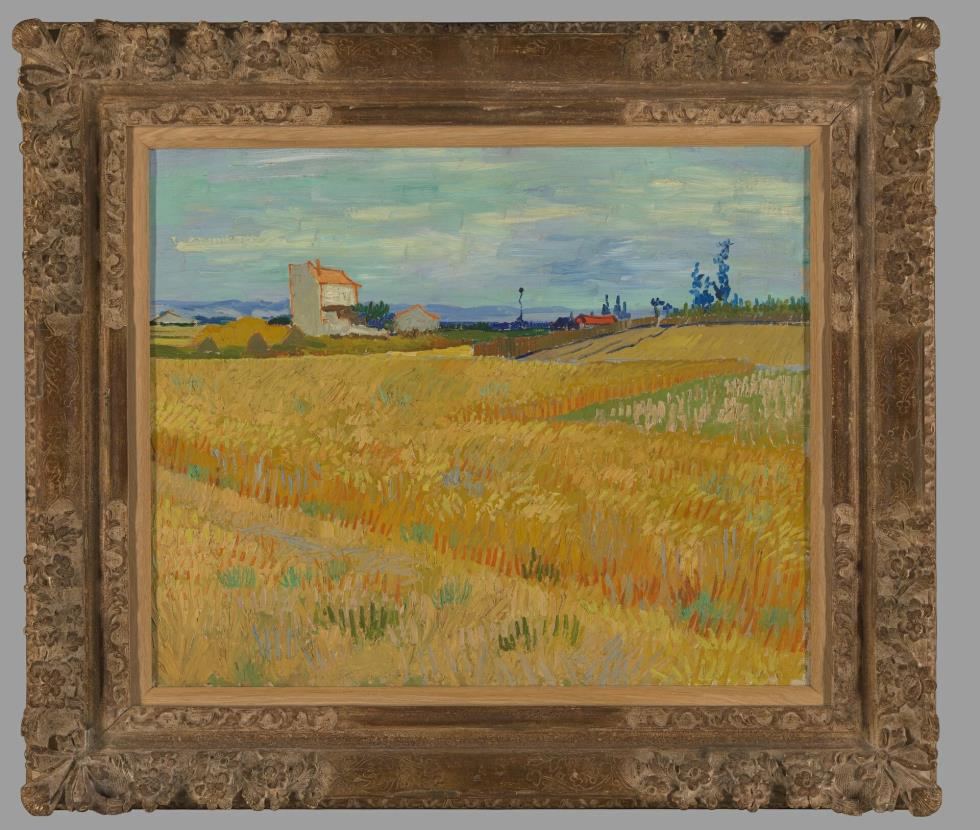 Vincent van Gogh, Wheat Field (Το χωράφι με το σιτάρι), 1888. On loan from the P. and N. de Boer Foundation, 2024.