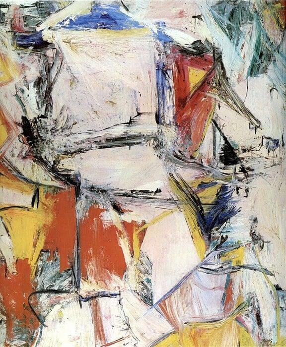 Willem de Kooning, Interchange, 1955. © The Willem de Kooning Foundation