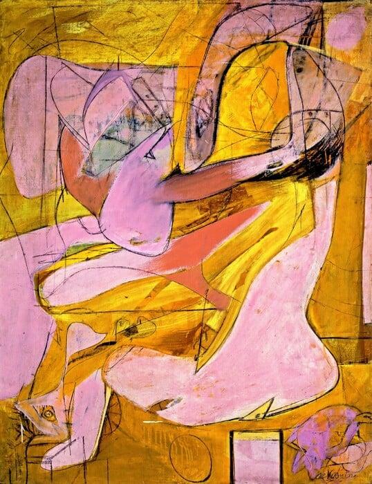  De Kooning, Pink Angels, περ. 1945. © 2012 The Willem de Kooning Foundation/Artists Rights Society (ARS), New York